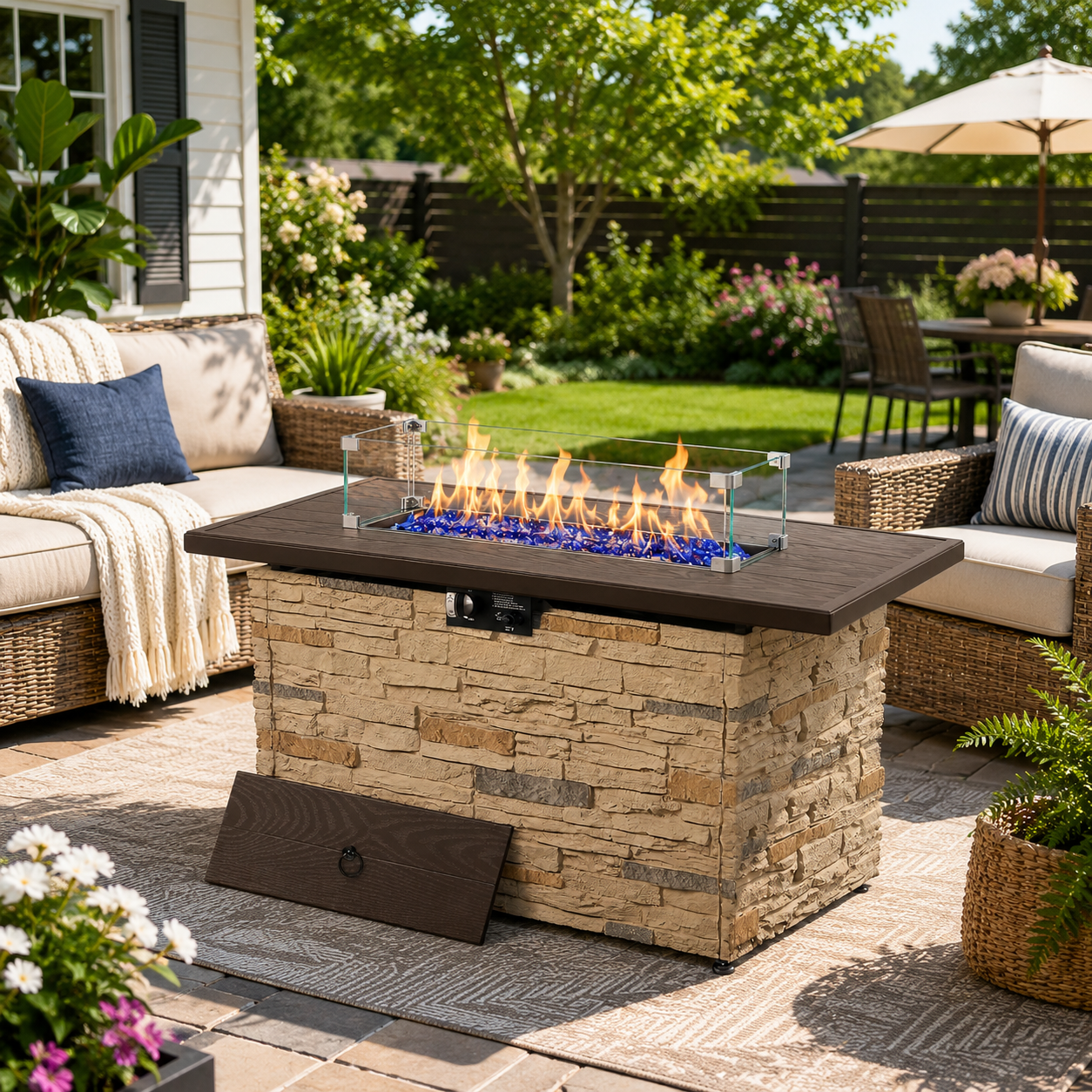 Gardisand_28c1e159-eb77-4b50-b0ea-87e888efcbd4.png Gardisandâ„¢ StoneFlame Elite 50,000 BTU Fire Pit Table - Image 1