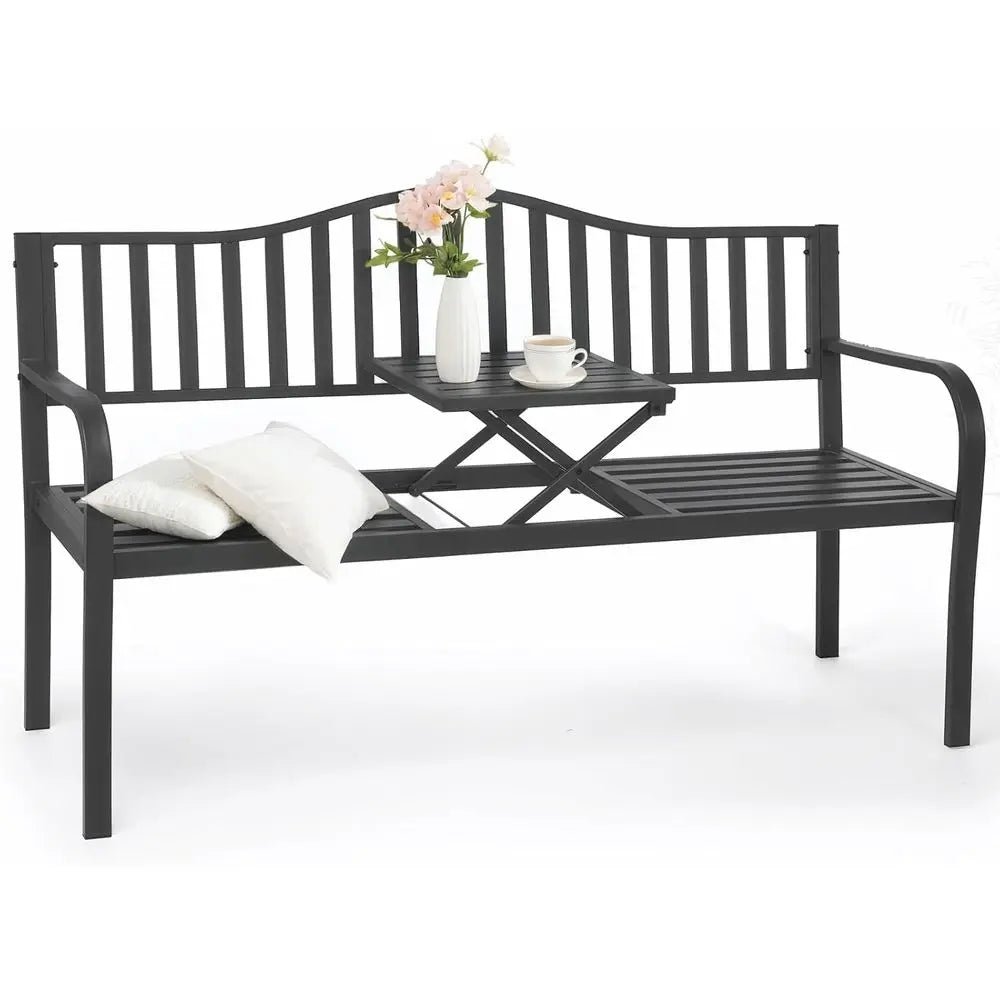 S31cf510de6ab4152b6cd725661bca375D.jpg Gardisand™ OakView Garden Bench - Image 1