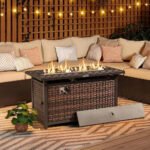 Gardisand™ GrandFlame 45" Outdoor Propane Fire Pit Table