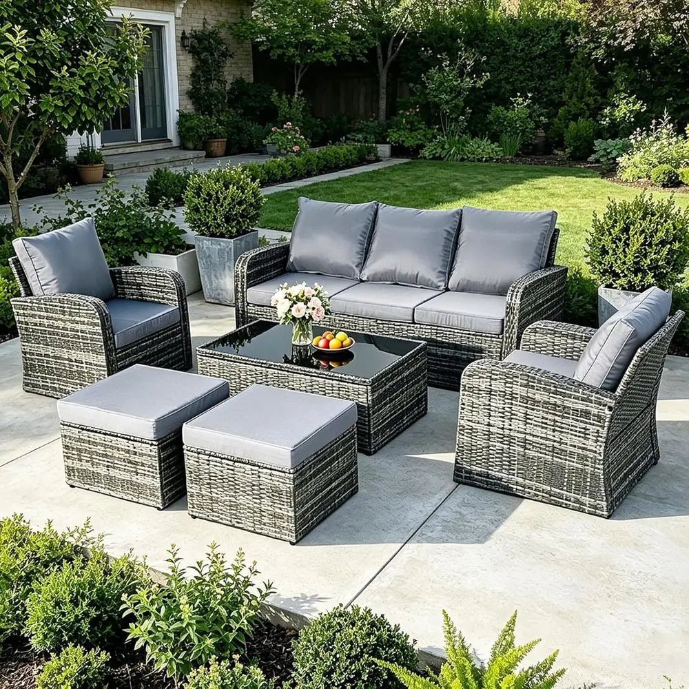 Gardisand™ HavenLux 6-Piece Outdoor Patio Sofa Set