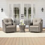 Gardisand™ BreezeNest 3-Piece Bistro Rocking Set